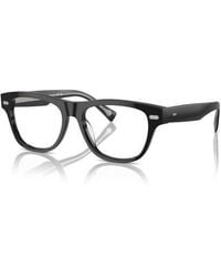 Brunello Cucinelli - 54Mm Rectangle Optical Glasses - Lyst