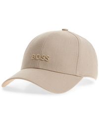 BOSS - Zed Embroidered Logo Adjustable Baseball Cap - Lyst