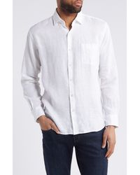 Peter Millar - Coastal Garment Dyed Linen Button-up Shirt - Lyst