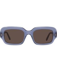 Loewe - 51Mm Rectangular Sunglasses - Lyst