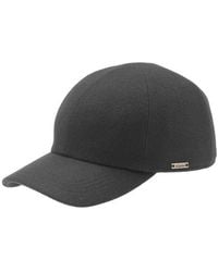Wigéns - Wool Baseball Cap With Earflaps - Lyst