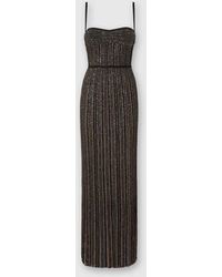 Missoni - Sleeveless Long Dress With Lamé Stripes - Lyst