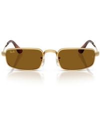 Ray-Ban - 54Mm X A$Ap Rocky Rb3927 Rectangular Sunglasses - Lyst