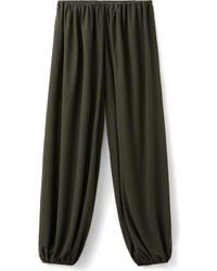 Mango - Pleated Balloon Pants - Lyst