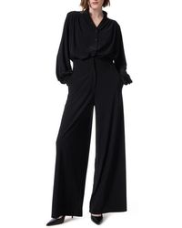 DO by Dee Ocleppo - Long Sleeve Stretch Jersey Jumpsuit - Lyst