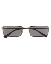 Ray-Ban - Emy 59Mm Rectangular Sunglasses - Lyst