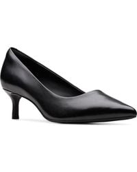 Clarks - Zarey Court Pointed Toe Pump - Lyst