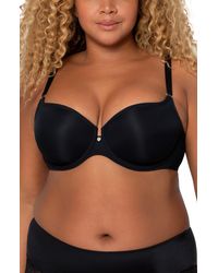 Curvy Couture - Tulip Smooth Convertible Underwire Push-up Bra - Lyst
