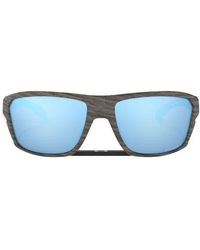 Oakley - Split Shot Woodgrain Collection 64Mm Polarized Oversize Sunglasses - Lyst
