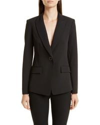 MILLY - Cady Avery One-Button Blazer - Lyst