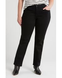 Wit & Wisdom - Sawyer 'Ab'Solution High Waist Straight Leg Jeans - Lyst