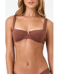 LSPACE - Mako Underwire Bikini Top - Lyst