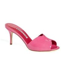 Manolo Blahnik - Horamu Open Toe Sandal - Lyst