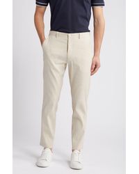 Nordstrom - Slim Fit Stretch Linen Blend Chino Pants - Lyst