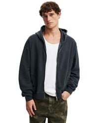 Cotton On - Cropped Zip Up Hoodie - Lyst