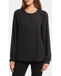 NYDJ - Simone Popover Blouse - Lyst