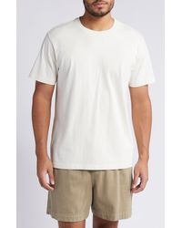 FRAME - Logo Cotton T-shirt - Lyst