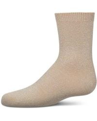 Memoi - Kid's Basic Soft Rayon Crew Socks - Lyst