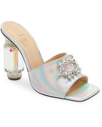 Nalebe - Aurum Crystal Embellished Sandal - Lyst