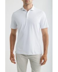 Johnnie-o - Solid Mesh Performance Jersey Polo - Lyst