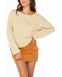 Roxy - Good Vibes Stripe Top - Lyst
