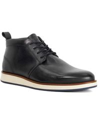 Dune - Smoky Plain Toe Chukka Boot - Lyst