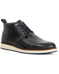 Dune - Smoky Plain Toe Chukka Boot - Lyst
