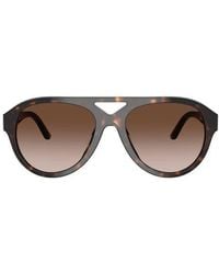 Tory Burch - 55Mm Gradient Pilot Sunglasses - Lyst