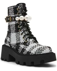 Betsey Johnson - Jonnie Lug Sole Boot - Lyst