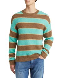 Closed - Stripe Alpaca & Wool Blend Crewneck Sweater - Lyst