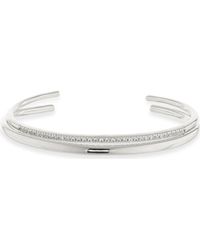Nordstrom - Set Of 2 Demi Fine Cubic Zirconia Cuff Bracelets - Lyst