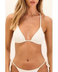 ViX - Petra T-Back Triangle Bikini Top - Lyst