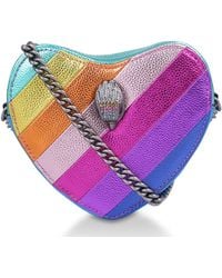 Kurt Geiger - Rainbow Shop Mini Kensington Heart Crossbody Bag - Lyst