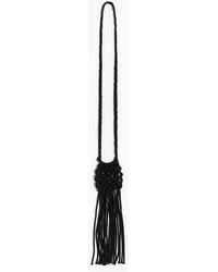 H&M - Fringed Net Crossbody Bag - Lyst