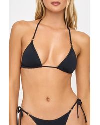 LSPACE - Banning Triangle Bikini Top - Lyst