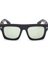 Tom Ford - Fausto 53Mm Square Sunglasses - Lyst