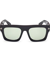 Tom Ford - Fausto 53Mm Square Sunglasses - Lyst