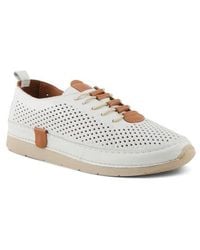 Spring Step - Breen Perforated Sneaker - Lyst