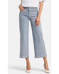 NYDJ - Teresa Ankle Wide Leg Jeans - Lyst