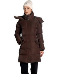Woodpecker - Penguin Long Length Quilted Coat - Lyst