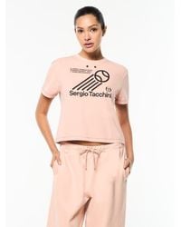 Sergio Tacchini - Nera Boxy Tee - Lyst