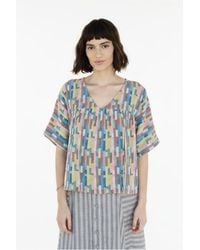 Ace & Jig - Maura Reversible V-Neck Top - Lyst