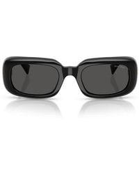 Miu Miu - 52Mm Rectangular Sunglasses - Lyst
