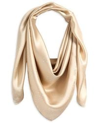 Rag & Bone - Pearly Button Print Square Silk Scarf - Lyst
