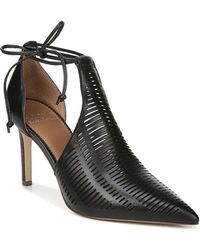 krista perforated ankle wrap pump