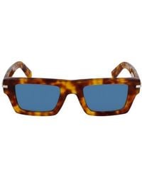 Ferragamo - Prisma 50Mm Rectangular Sunglasses - Lyst