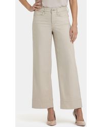 NYDJ - Teresa High Waist Wide Leg Ankle Jeans - Lyst