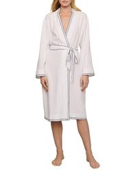 Eberjey - Linen Blend Robe - Lyst
