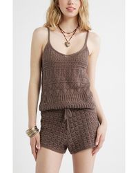 BP. - Open Stitch Cotton Tank - Lyst