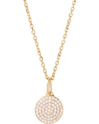 Brook and York - Adeline Coin Pendant Necklace - Lyst
